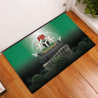 Nigeria Independence Day Rubber Doormat Proud To Be Nigerian