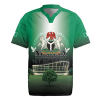 Nigeria Independence Day Rugby Jersey Proud To Be Nigerian