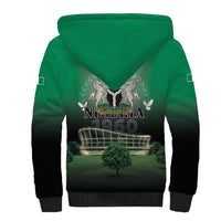 Nigeria Independence Day Sherpa Hoodie Proud To Be Nigerian