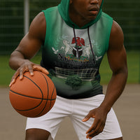 Nigeria Independence Day Sleeveless Hoodie Proud To Be Nigerian