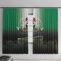 Nigeria Independence Day Window Curtain Proud To Be Nigerian