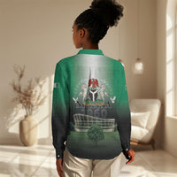 Nigeria Independence Day Women Casual Shirt Proud To Be Nigerian