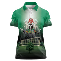Nigeria Independence Day Women Polo Shirt Proud To Be Nigerian