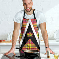 Saint Lucia Creole Day Apron Madras Pattern Flag Style