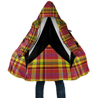 Saint Lucia Creole Day Cloak Madras Pattern Flag Style