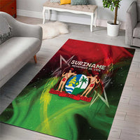 Suriname Independence Day Area Rug Wan Switi Srefidensi Dey - Wonder Print Shop