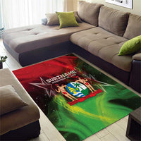 Suriname Independence Day Area Rug Wan Switi Srefidensi Dey - Wonder Print Shop