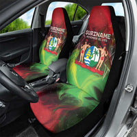 Suriname Independence Day Car Seat Cover Wan Switi Srefidensi Dey - Wonder Print Shop