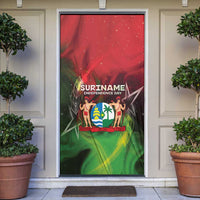 Suriname Independence Day Door Cover Wan Switi Srefidensi Dey - Wonder Print Shop