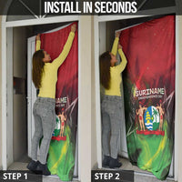 Suriname Independence Day Door Cover Wan Switi Srefidensi Dey - Wonder Print Shop