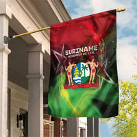 Suriname Independence Day Garden Flag Wan Switi Srefidensi Dey - Wonder Print Shop