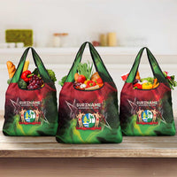 Suriname Independence Day Grocery Bag Wan Switi Srefidensi Dey - Wonder Print Shop