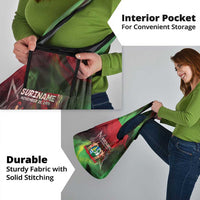 Suriname Independence Day Grocery Bag Wan Switi Srefidensi Dey - Wonder Print Shop
