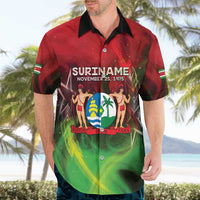 Suriname Independence Day Hawaiian Shirt Wan Switi Srefidensi Dey - Wonder Print Shop