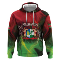 Suriname Independence Day Hoodie Wan Switi Srefidensi Dey - Wonder Print Shop