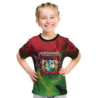 Suriname Independence Day Kid T Shirt Wan Switi Srefidensi Dey - Wonder Print Shop