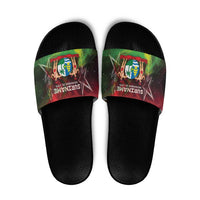 Suriname Independence Day Slide Sandals Wan Switi Srefidensi Dey - Wonder Print Shop