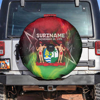 Suriname Independence Day Spare Tire Cover Wan Switi Srefidensi Dey - Wonder Print Shop