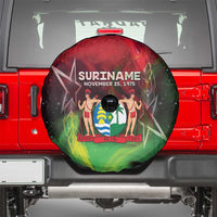 Suriname Independence Day Spare Tire Cover Wan Switi Srefidensi Dey - Wonder Print Shop