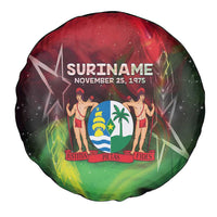 Suriname Independence Day Spare Tire Cover Wan Switi Srefidensi Dey - Wonder Print Shop