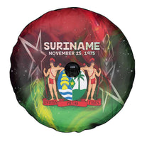 Suriname Independence Day Spare Tire Cover Wan Switi Srefidensi Dey - Wonder Print Shop