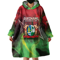 Suriname Independence Day Wearable Blanket Hoodie Wan Switi Srefidensi Dey - Wonder Print Shop