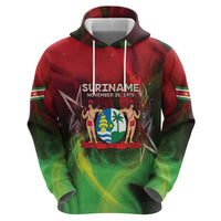 Suriname Independence Day Zip Hoodie Wan Switi Srefidensi Dey - Wonder Print Shop
