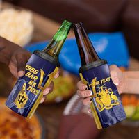 Barbados Independence Day 4 in 1 Can Cooler Tumbler Proud To Be Barbadian - Wonder Print Shop