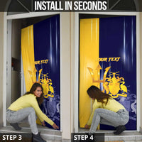Barbados Independence Day Door Cover Proud To Be Barbadian - Wonder Print Shop