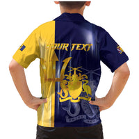 Barbados Independence Day Family Matching Mermaid Dress and Hawaiian Shirt Proud To Be Barbadian - Wonder Print Shop