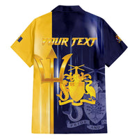 Barbados Independence Day Family Matching Short Sleeve Bodycon Dress and Hawaiian Shirt Proud To Be Barbadian - Wonder Print Shop