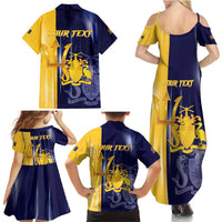 Barbados Independence Day Family Matching Summer Maxi Dress and Hawaiian Shirt Proud To Be Barbadian - Wonder Print Shop