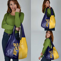 Barbados Independence Day Grocery Bag Proud To Be Barbadian - Wonder Print Shop