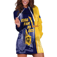 Barbados Independence Day Hoodie Dress Proud To Be Barbadian - Wonder Print Shop