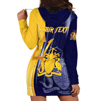 Barbados Independence Day Hoodie Dress Proud To Be Barbadian - Wonder Print Shop