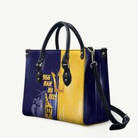 Barbados Independence Day Leather Bag Proud To Be Barbadian - Wonder Print Shop