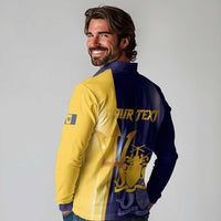 Barbados Independence Day Long Sleeve Polo Shirt Proud To Be Barbadian - Wonder Print Shop