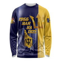 Barbados Independence Day Long Sleeve Shirt Proud To Be Barbadian - Wonder Print Shop