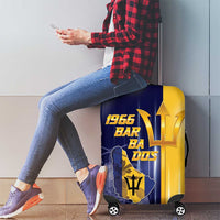 Barbados Independence Day Luggage Cover Proud To Be Barbadian - Wonder Print Shop