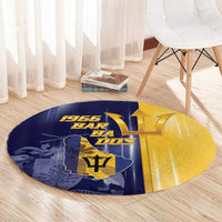 Barbados Independence Day Round Carpet Proud To Be Barbadian - Wonder Print Shop