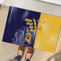 Barbados Independence Day Rubber Doormat Proud To Be Barbadian - Wonder Print Shop