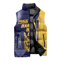 Barbados Independence Day Sleeveless Puffer Jacket Proud To Be Barbadian - Wonder Print Shop