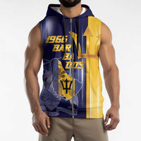 Barbados Independence Day Sleeveless Zip Hoodie Proud To Be Barbadian - Wonder Print Shop