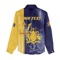 Barbados Independence Day Women Casual Shirt Proud To Be Barbadian - Wonder Print Shop