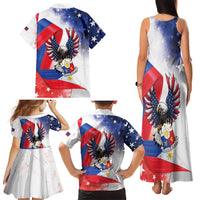 Filipino American History Month Family Matching Tank Maxi Dress and Hawaiian Shirt Philippines Proud Of My Roots - Wonder Print Shop
