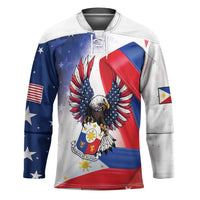 Filipino American History Month Hockey Jersey Philippines Proud Of My Roots - Wonder Print Shop