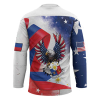 Filipino American History Month Hockey Jersey Philippines Proud Of My Roots - Wonder Print Shop