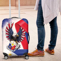 Filipino American History Month Luggage Cover Philippines Proud Of My Roots - Wonder Print Shop