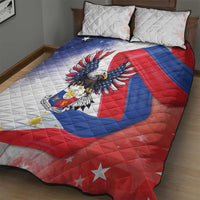 Filipino American History Month Quilt Bed Set Philippines Proud Of My Roots - Wonder Print Shop