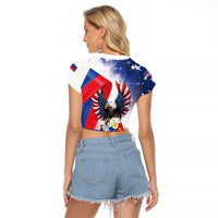 Filipino American History Month Raglan Cropped T Shirt Philippines Proud Of My Roots - Wonder Print Shop